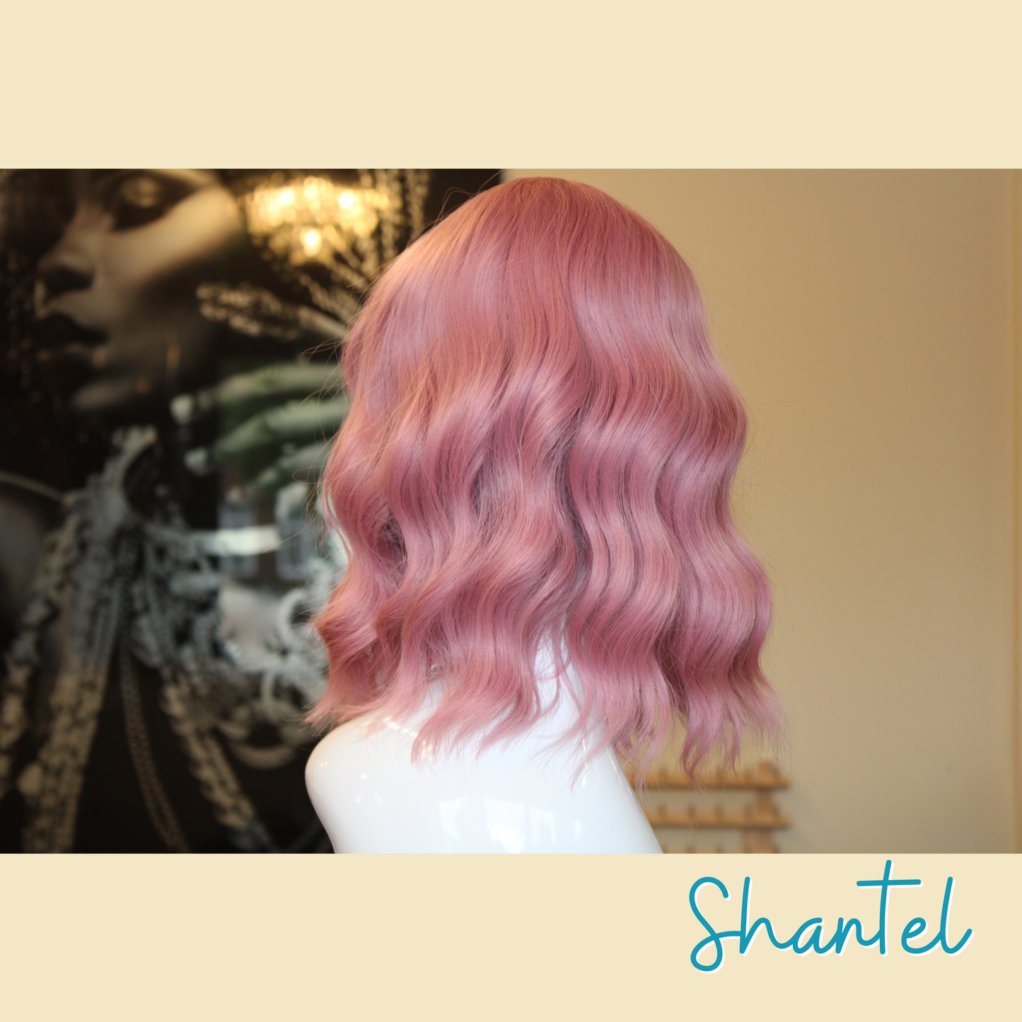 Shantel - 14", Body Wave, Synthetic Wig - Pink
