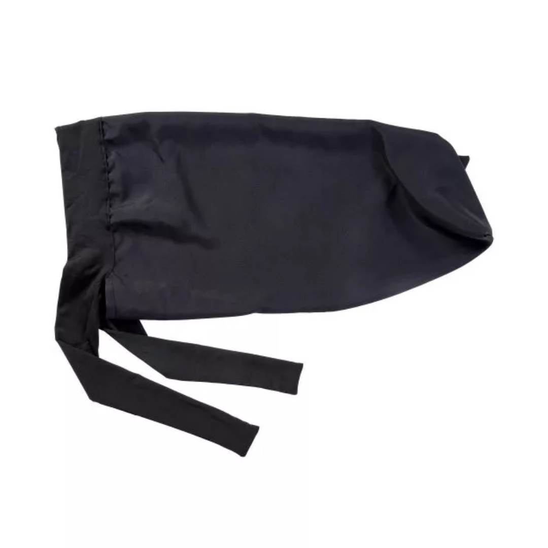 Red By Kiss: Wide Edge Silky Braid Bonnet - Black