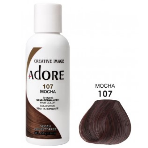 Adore Semi-Permanent Hair Colour - Mocha 107