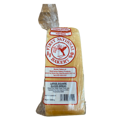 First National Bakery Large Square Bread - Sliced