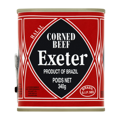 Exeter Corned Beef Halal - 340g