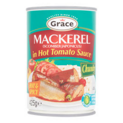 Grace Mackerel in Hot Tomato Sauce