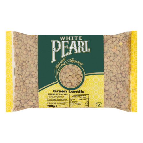 White Pearl Green Lentils 500g
