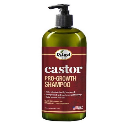 Difeel Castor Pro-Growth Shampoo 12oz