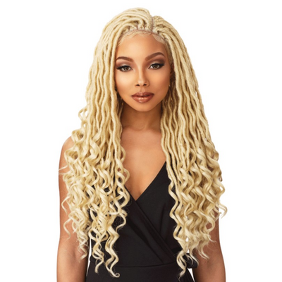 Cloud 9 Braided Synthetic Lace Wig - Goddess Locs