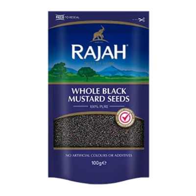 Rajah Whole Black Mustard Seeds 100g