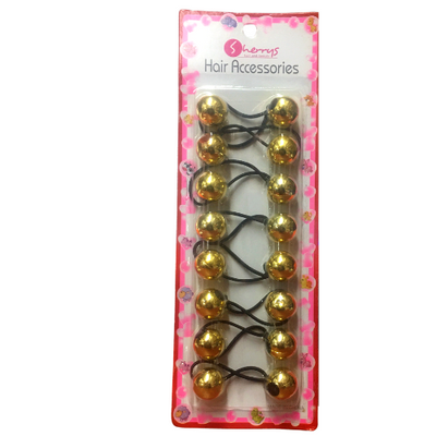 Kids Hair Bobbles - Gold