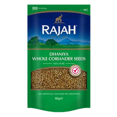 Rajah Dhaniya Whole Coriander Seeds 100g