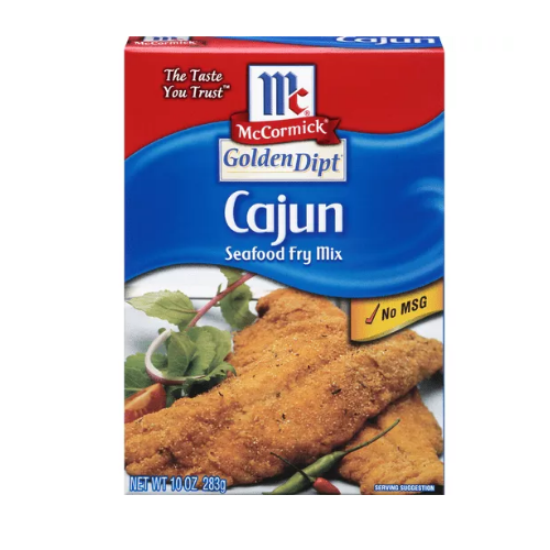 McCormick Cajun Seafood Fry Mix 283g