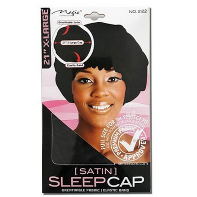 Magic Collection 21" X-Large Satin Sleep Cap