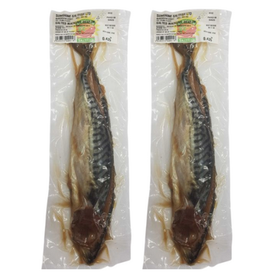 2 x Salted Mackerel (Average Weight 0.25kg)