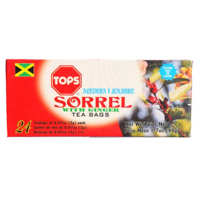 Tops Sorrel with Ginger Tea - 24 Teabags