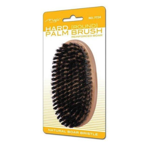 Magic Collection Natural Boar Bristle Round Brush - Hard Palm