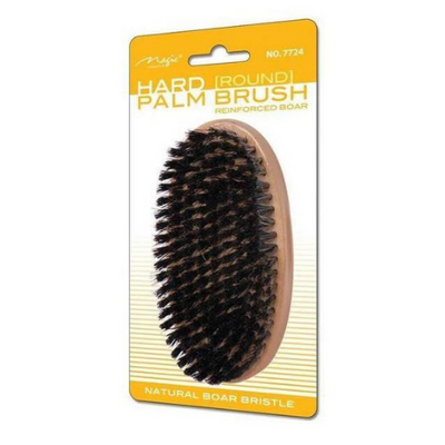 Magic Collection Natural Boar Bristle Round Brush - Hard Palm