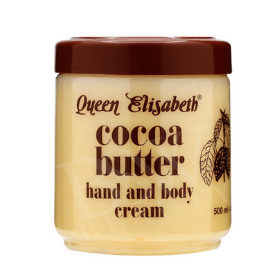 Queen Elisabeth Cocoa Butter Hand and Body Cream 500ml