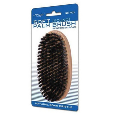 Magic Collection Natural Boar Bristle Round Brush - Soft Palm