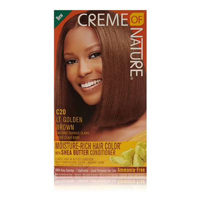 Creme of Nature Moisture Rich Colour - Light Golden Brown C20