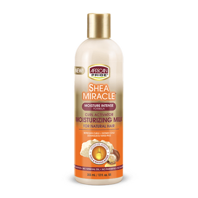 African Pride Shea Miracle Moisturizing Milk Curl Activator 12oz