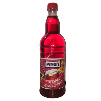 Ping’s Cherry Cane Syrup 1L