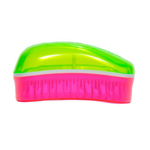 Detangler Mini Brush - Fuschia & Lime