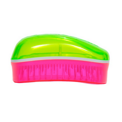 Detangler Mini Brush - Fuschia & Lime