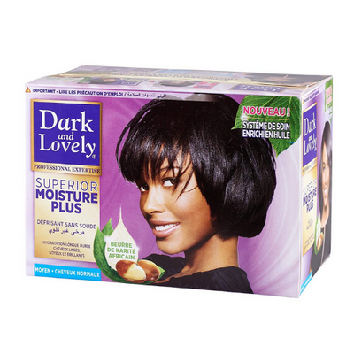 Dark & Lovely Superior Moisture Plus No-Lye Relaxer Kit - Regular