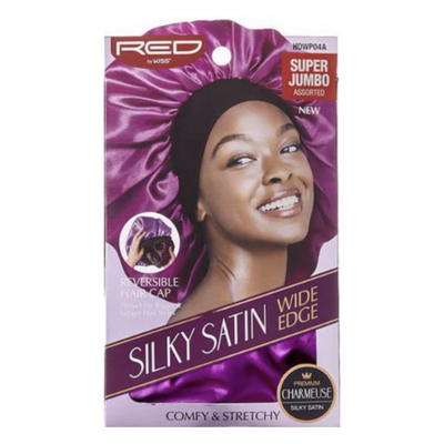 RED By Kiss Silky Satin Wide Edge Bonnet Super Jumbo