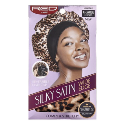 RED By Kiss Silky Satin Wide Edge X-Large Leopard