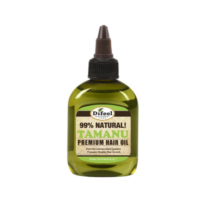 Difeel Tamanu Oil Premium Natural Hair Oil 75ml