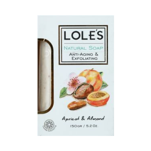 Lole's Natural Soap Apricot and Almond 150g
