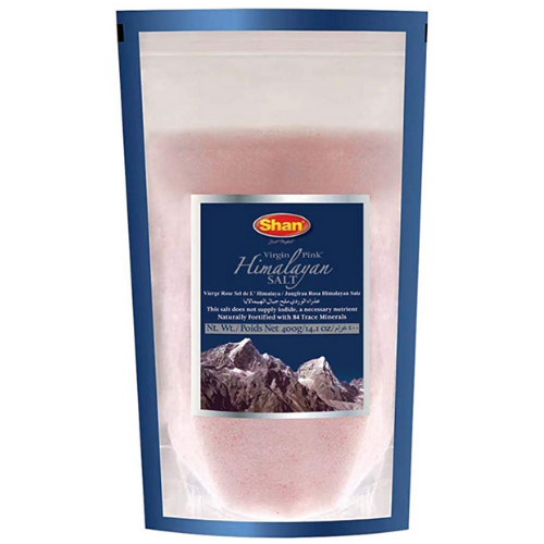 Shan Virgin Pink Himalayan Salt 400g