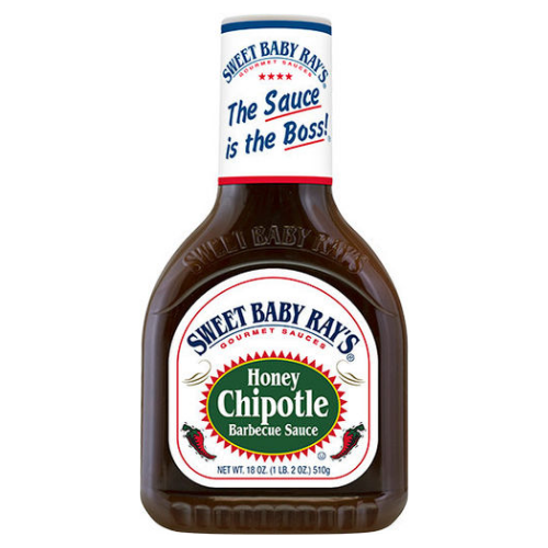 sweet baby ray's honey chipotle barbecue 510g