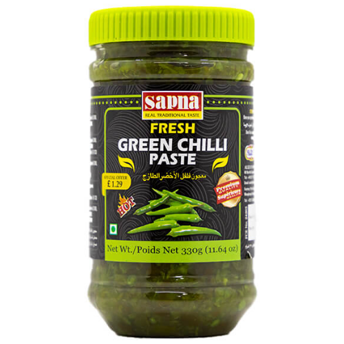 Sapna Fresh Green Chilli Paste 330g