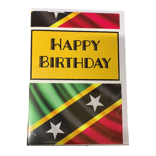 House Of Meba "Happy Birthday" Flag Card
