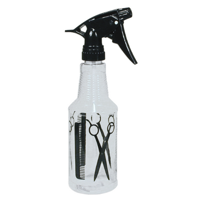 Denman Scissors and Comb Design Water Spray Bottle