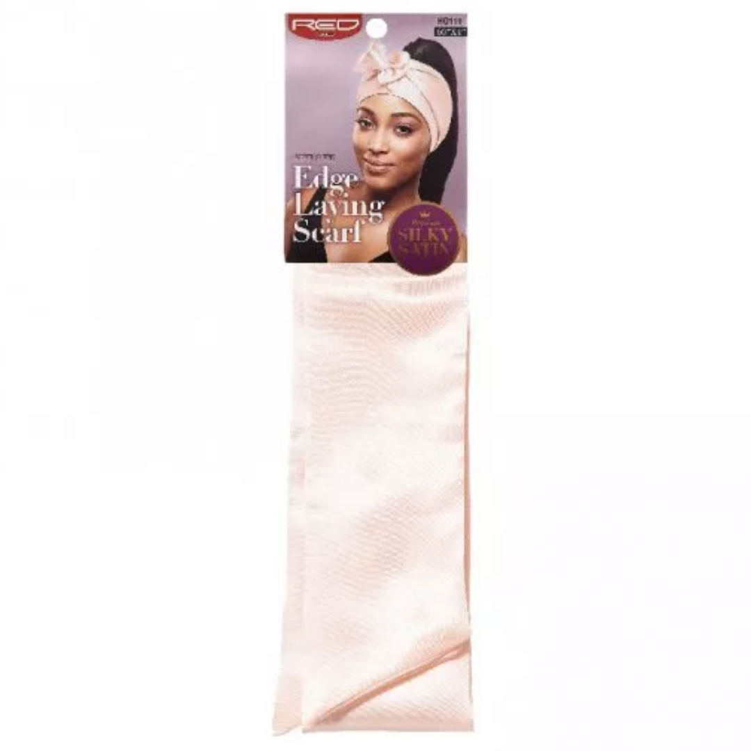 Red By Kiss Silky Satin Edge Scarf - Beige HQ111