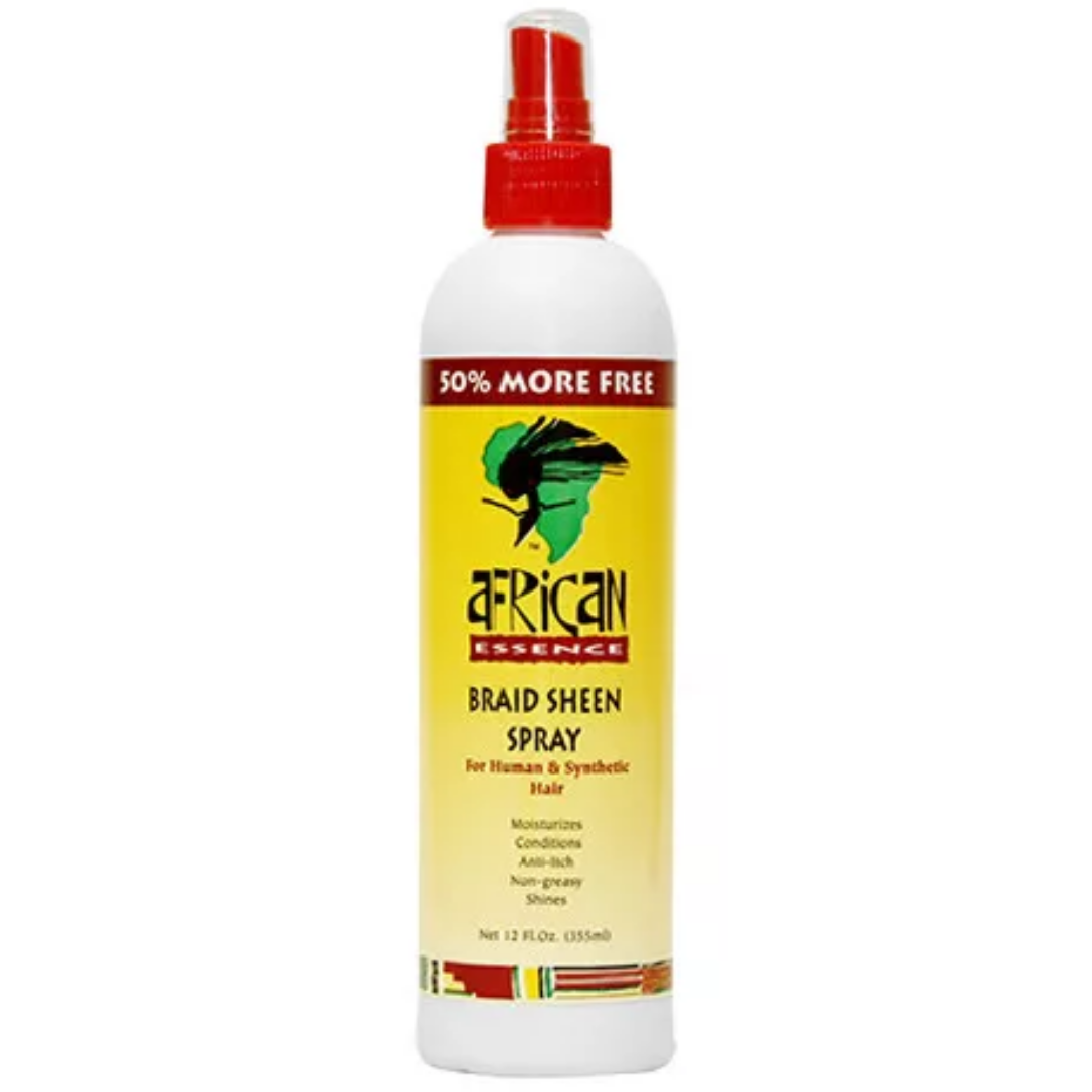 African Essence Braid Sheen Spray 12oz