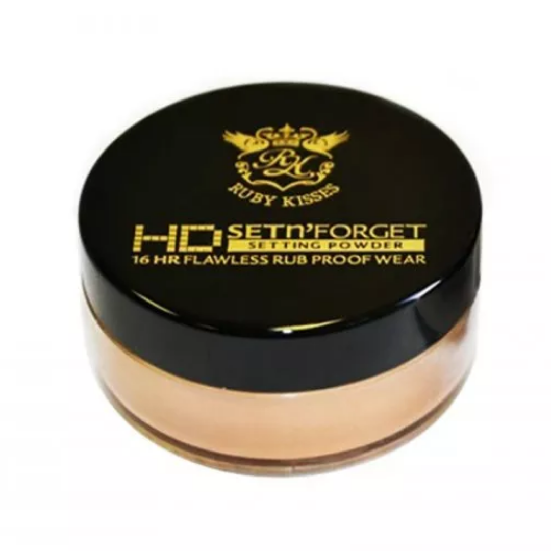 Kiss Fix & Forget Setting Powder 0.4oz - Banana