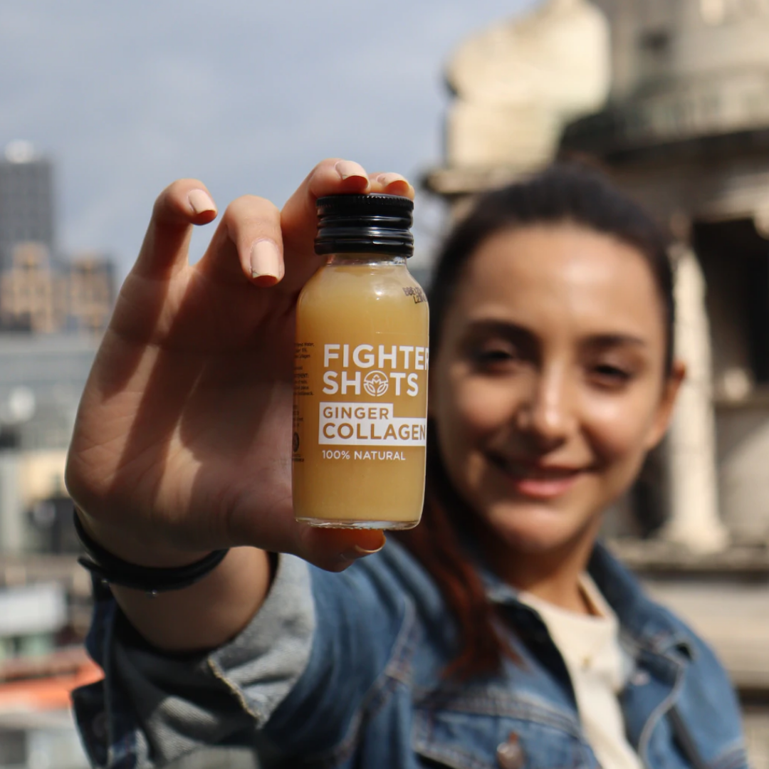 Fighter Shots - Ginger & Marine Collagen 3000mg 60ml