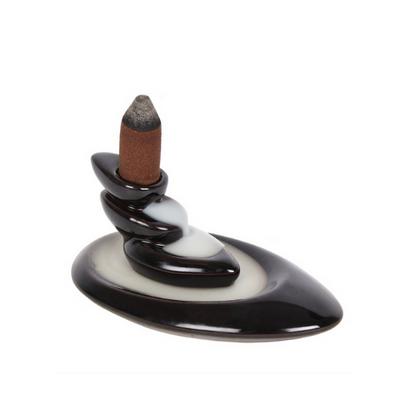 Small Pebbles Backflow Incense Burner
