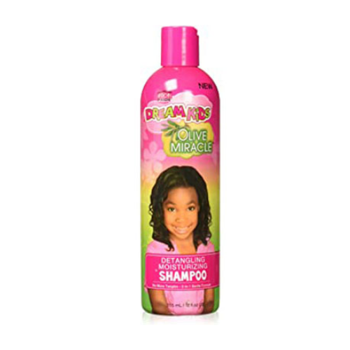 African Pride Dream Kids Detangling Shampoo Olive Miracle 12oz