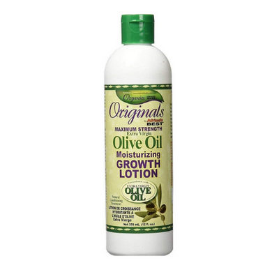 Organics by Africa’s Best Maximum Strength Organics Olive Oil Moisturizing Growth Lotion 12oz