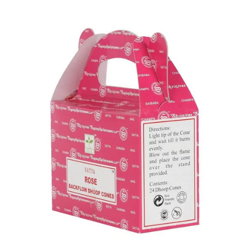 Satya Rose Backflow Dhoop Cones