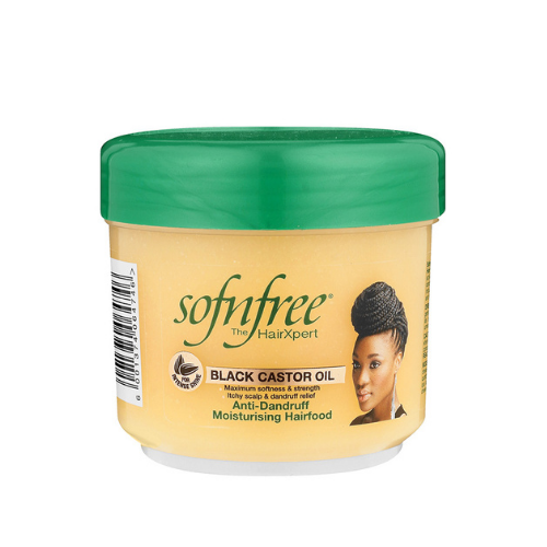 Sof N Free Black Castor Oil Anti-Dandruff Moisturising Hairfood 250ml