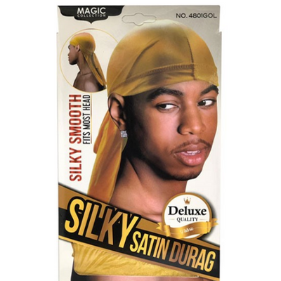Magic Collection Silky Satin Durag-Yellow