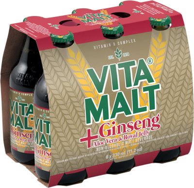 Vitamalt Ginseng, Aloe Vera & Royal Jelly 330ml