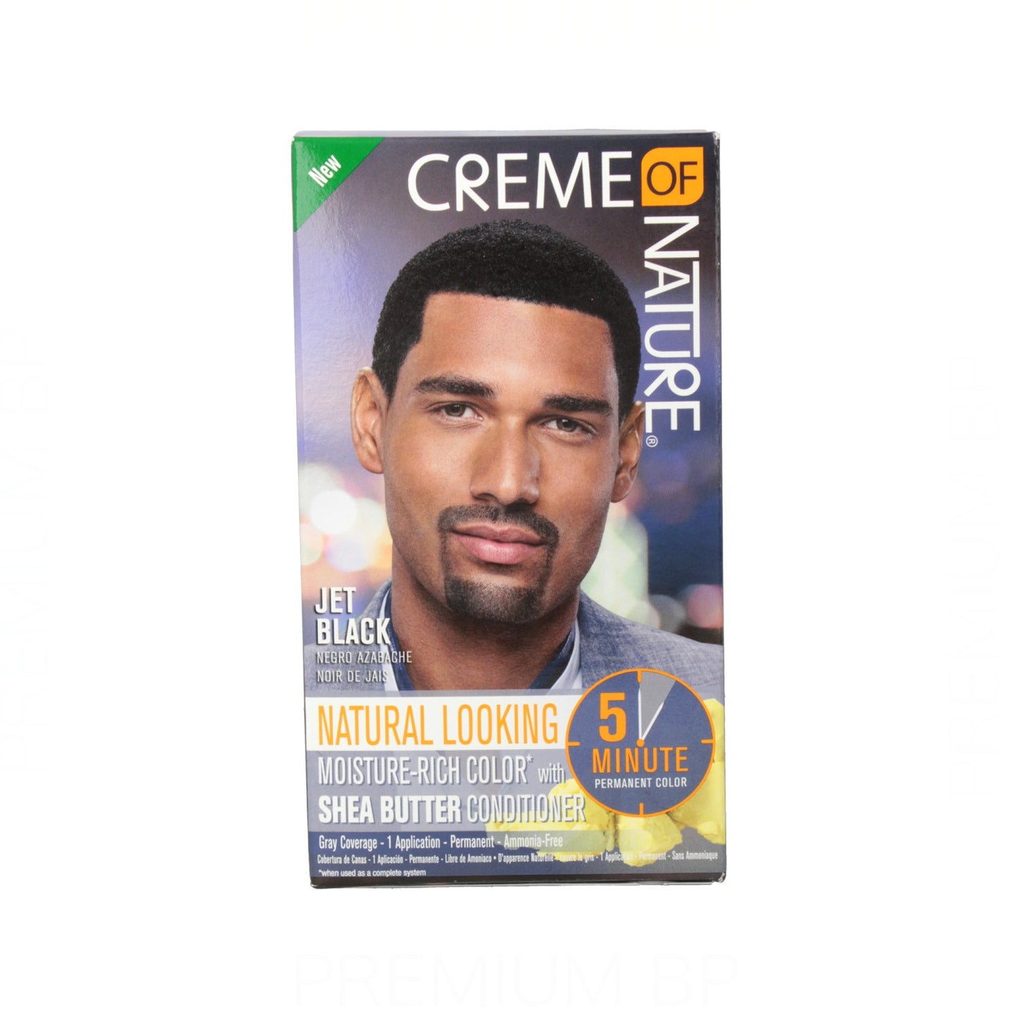 Creme of Nature Moisture-Rich Permanent Hair Colour - Jet Black