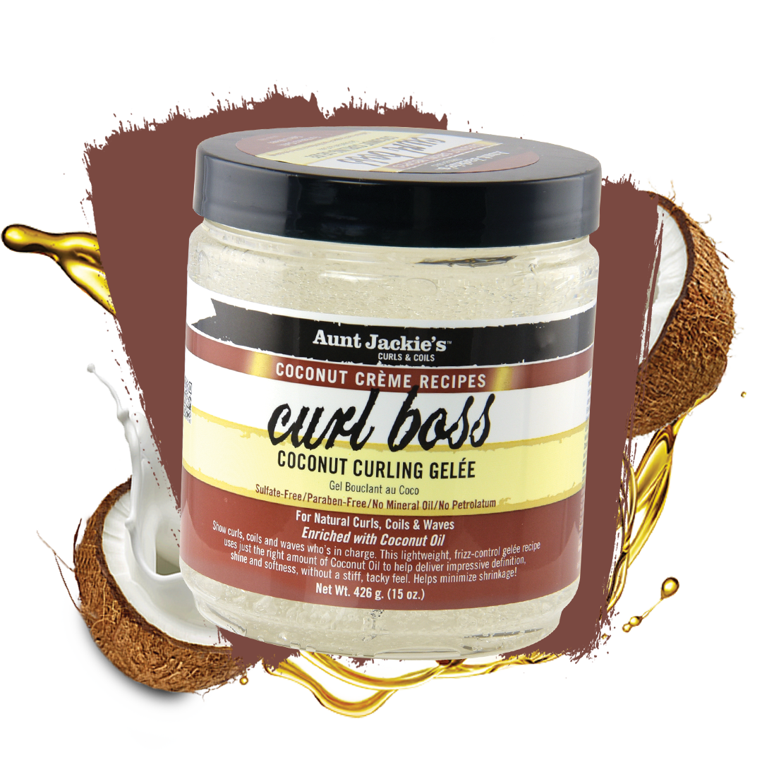 Aunt Jackie's Curl Boss – Coconut Curling Gelée