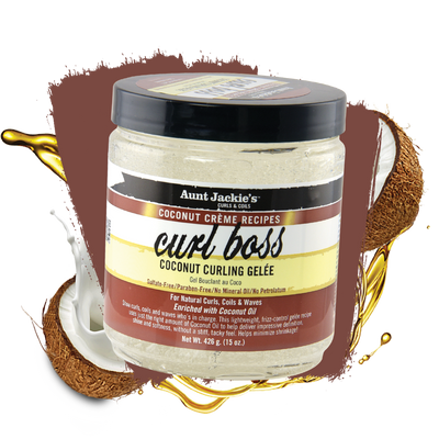 Aunt Jackie's Curl Boss – Coconut Curling Gelée