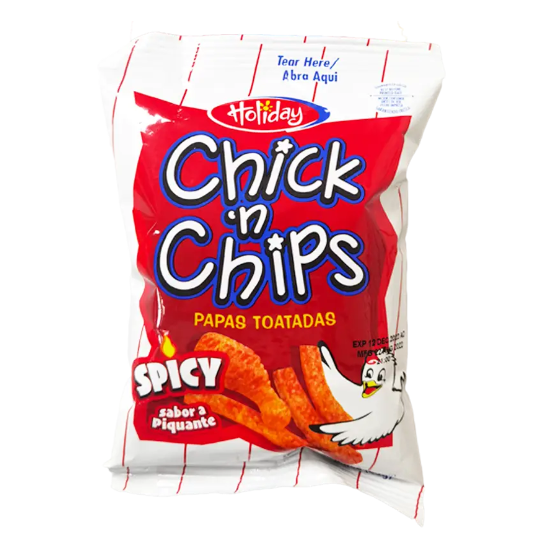 Holiday Chick 'N Chips 25g - Spicy – Riley's Tropical Food